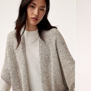 Aritzia iconic cape cardigan